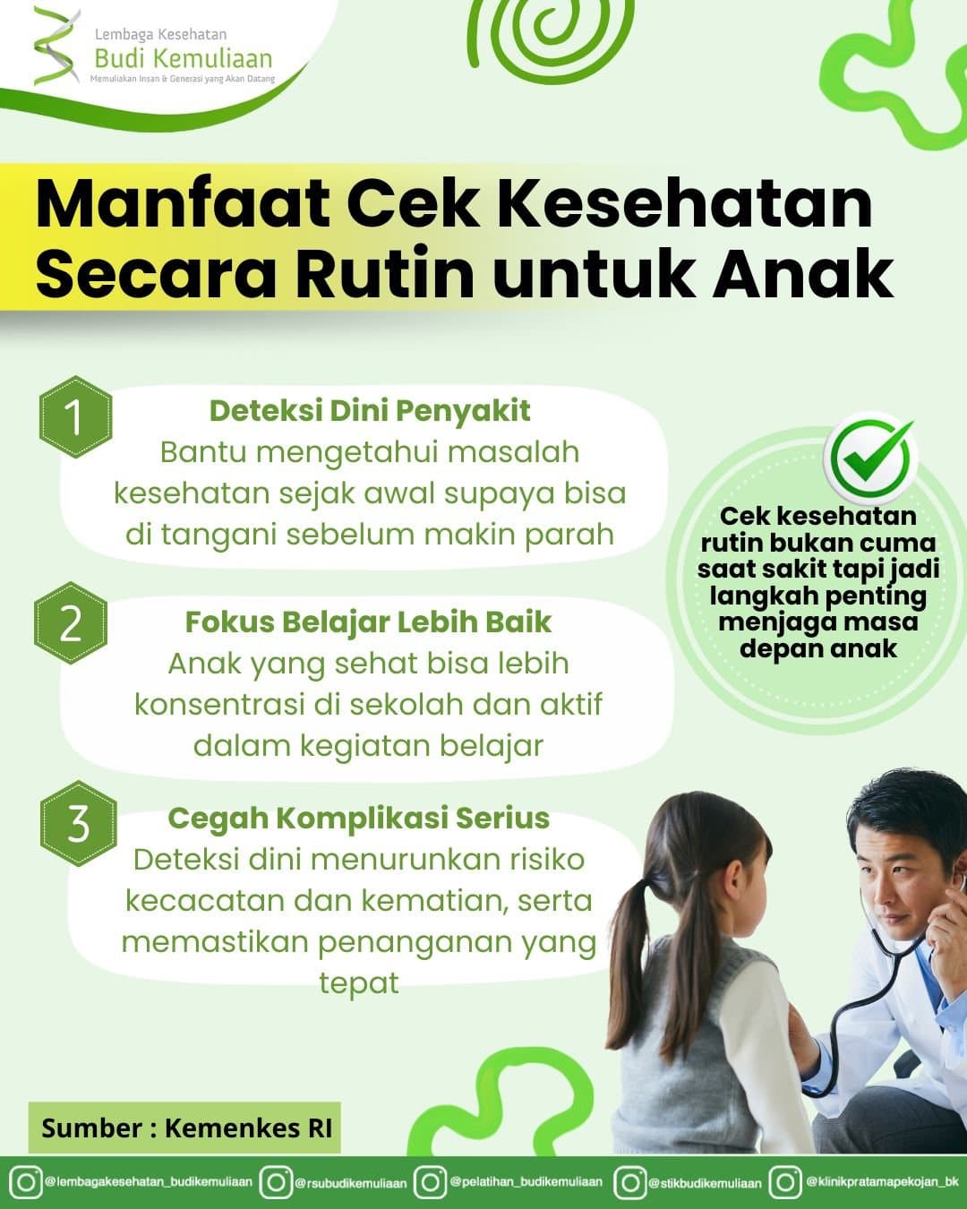 Informasi Rumah Sakit Budi Kemuliaan