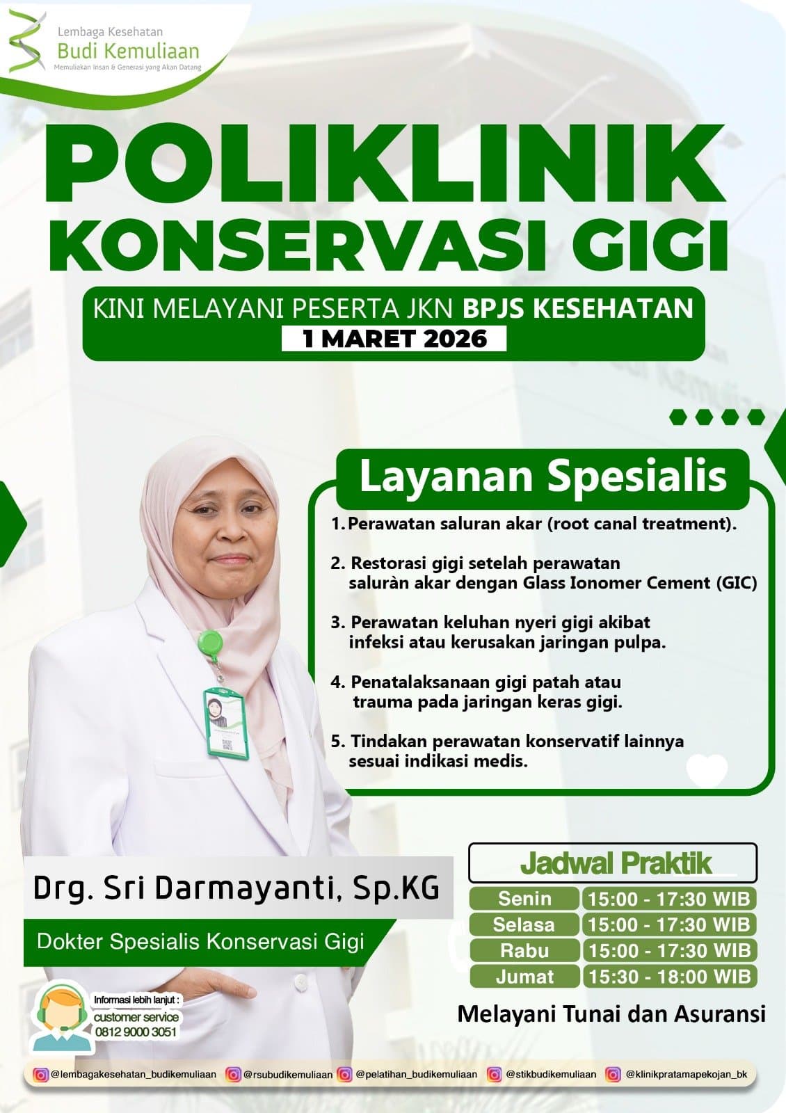 Informasi Rumah Sakit Budi Kemuliaan